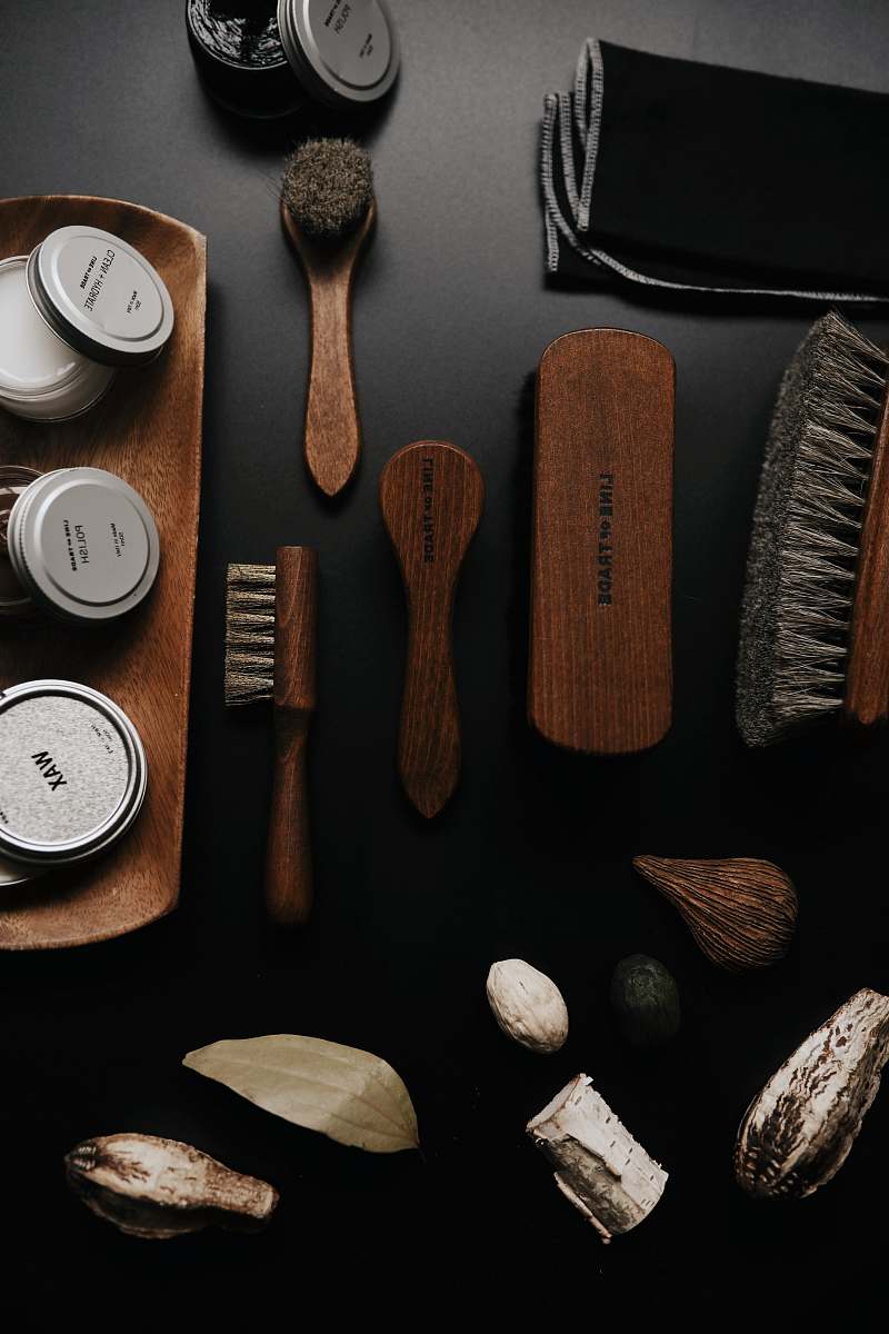shoe brush assorted brushes shoe polish